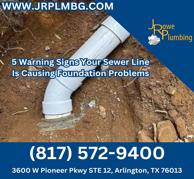 5 Warning Signs Your Sewer Line Is Causing Foundation Problems
