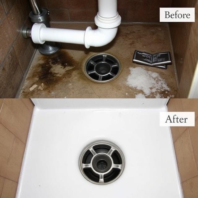 Drain Cleaning Arlington Before and After - J Rowe Plumbing drain cleaning arlington before and after j rowe plumbing