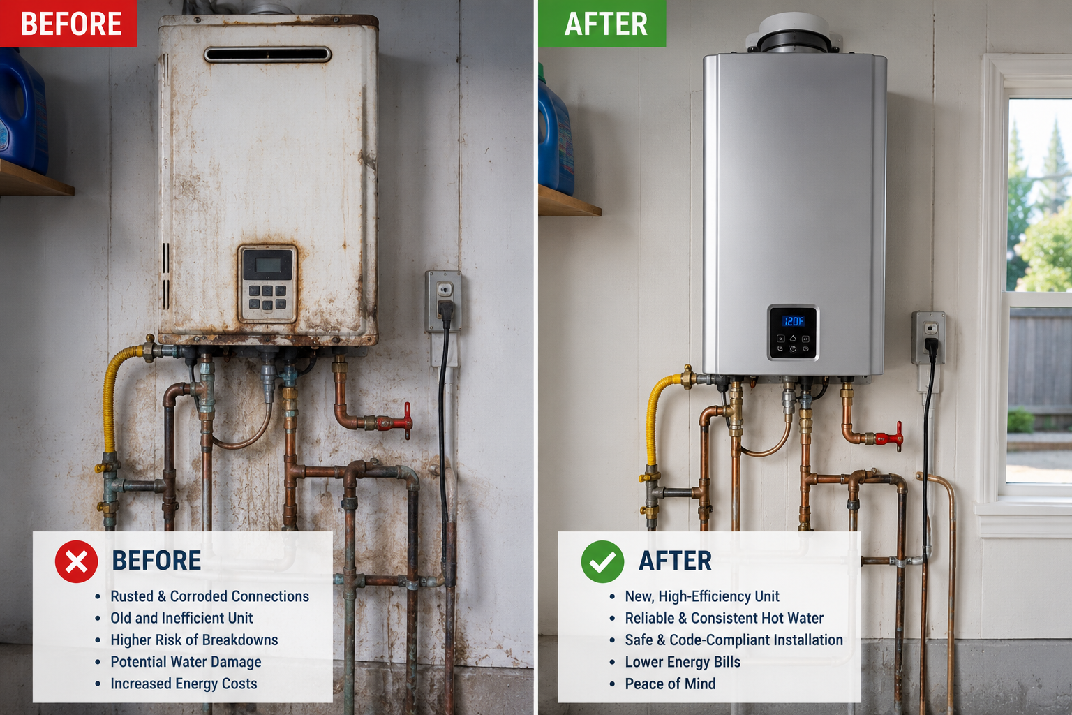 Tankless Water Heater Repair Arlington TX Annual Maintenance and Appliance Services Before and After tankless water heater repair arlington tx annual maintenance and appliance services before and after