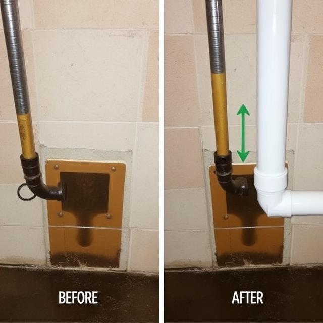 Water Leak Repair Arlington Before and After - J Rowe Plumbing water leak repair arlington before and after j rowe plumbing